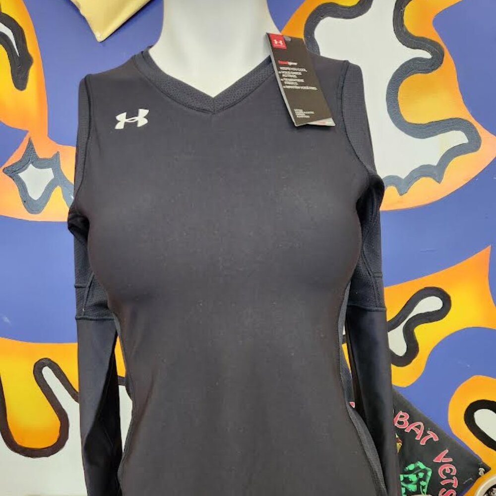 NWT Under Armour Women's Long Sleeve Fitted Heatgear Tee